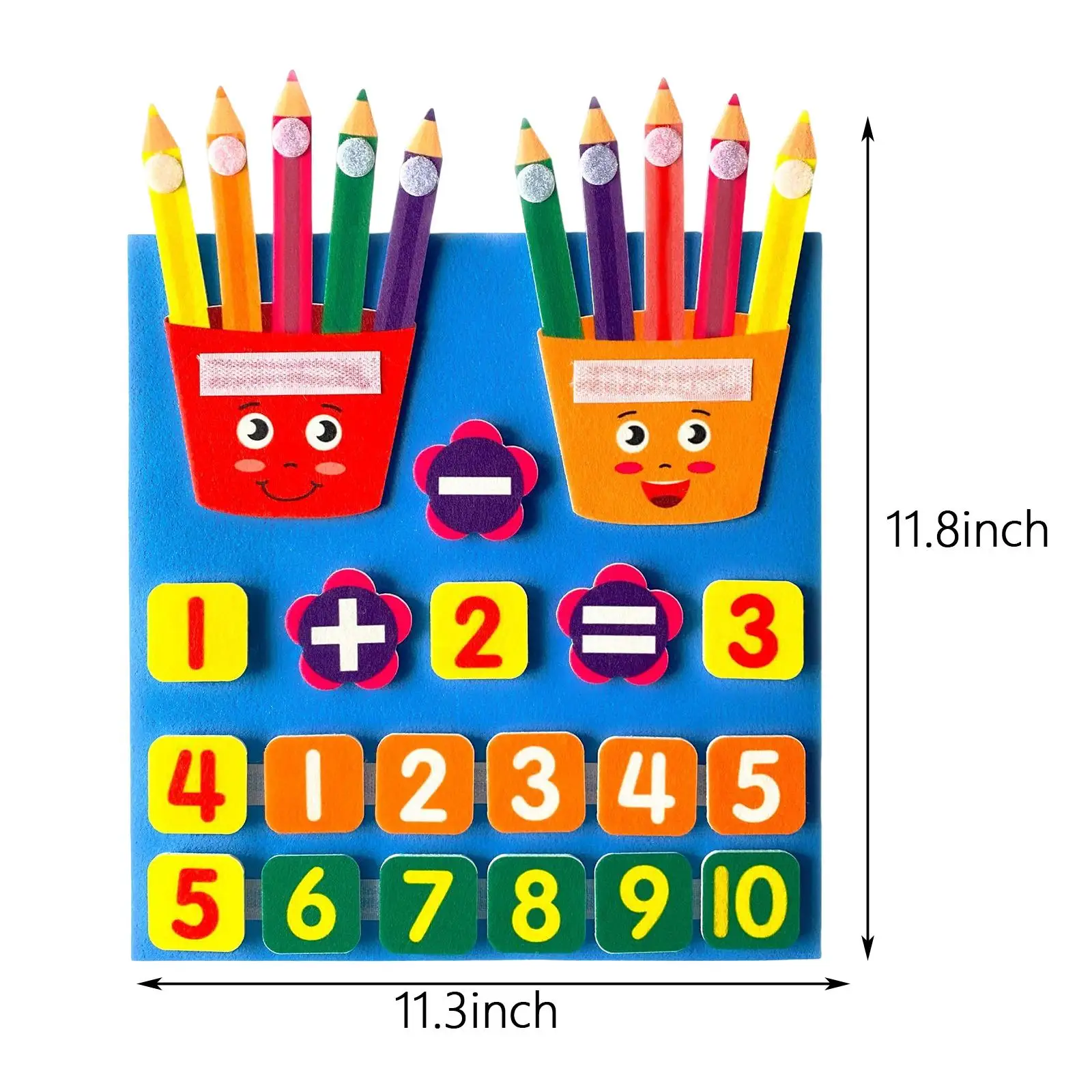 Zestaw zabawek matematycznych edukacyjnych dla dzieci - interaktywna nauka numerów