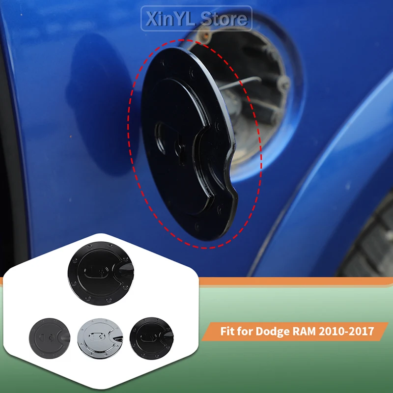 

Car Fuel Tank Cap Trim Cover For Dodge RAM 2010 2011 2012 2013 2014 2015 2016 2017 CarExterior Accessories