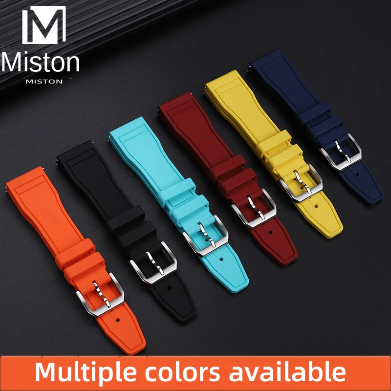 For Breguet Tradition Classique rubber strap 5177 5817 7337 7057 5157 7097 7057 7787 BG FKM watchband Quick Release VITON strap