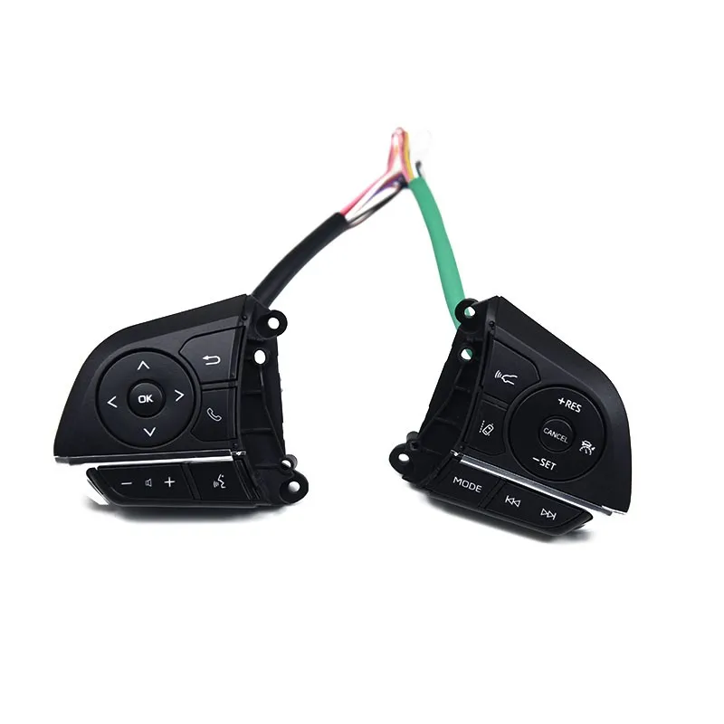 A33K-Cruise Control Volume Control Steering Wheel Button Switch For Car For Toyota Levin Corolla RAV4 2019-2026