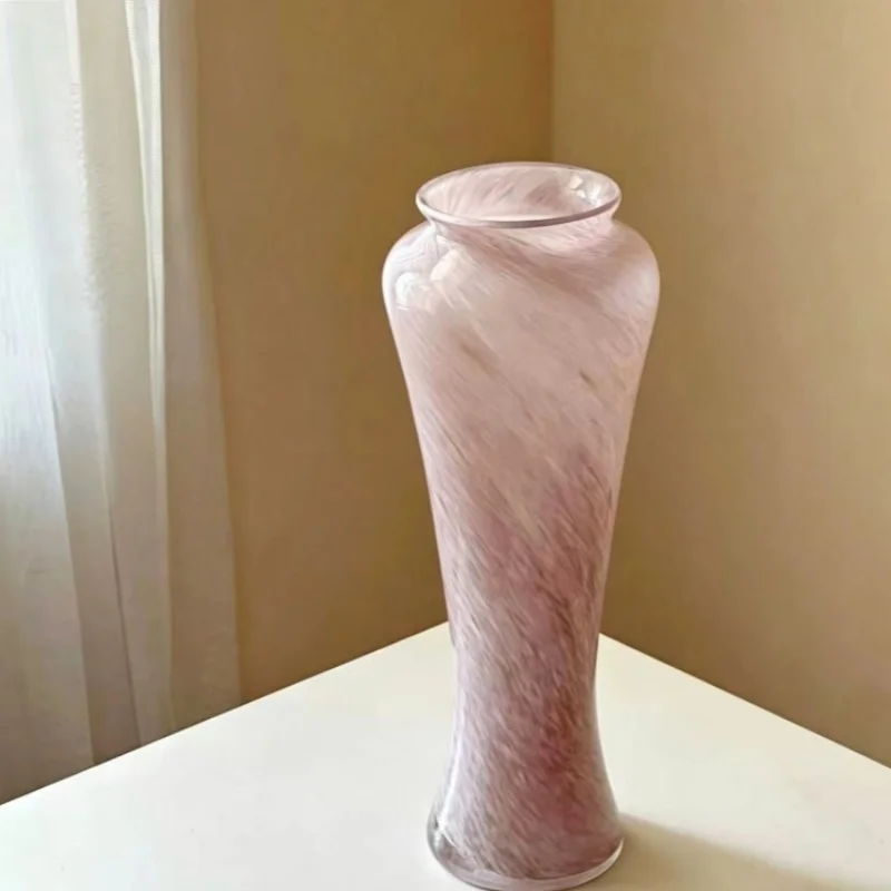 

Стеклянная ваза для розовых лилий из глянцевого стекла, с роскошным и высококлассным дизайном, отличающимся уникальным и эксклюзивным стилем.