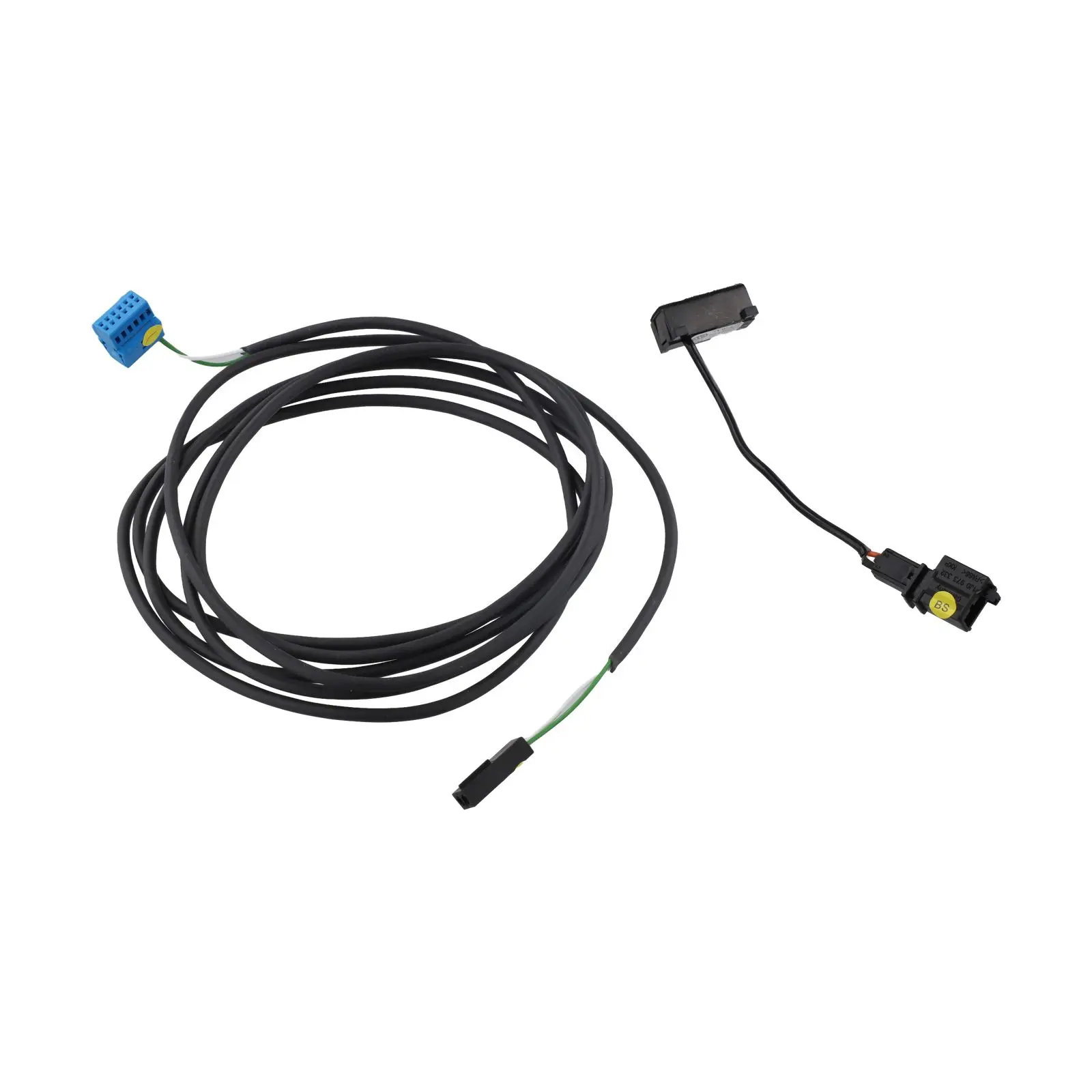 Car Microphone Harness Cable Car Audio Installation ABS Material Non-Deformed Quick Installation For Car Radio