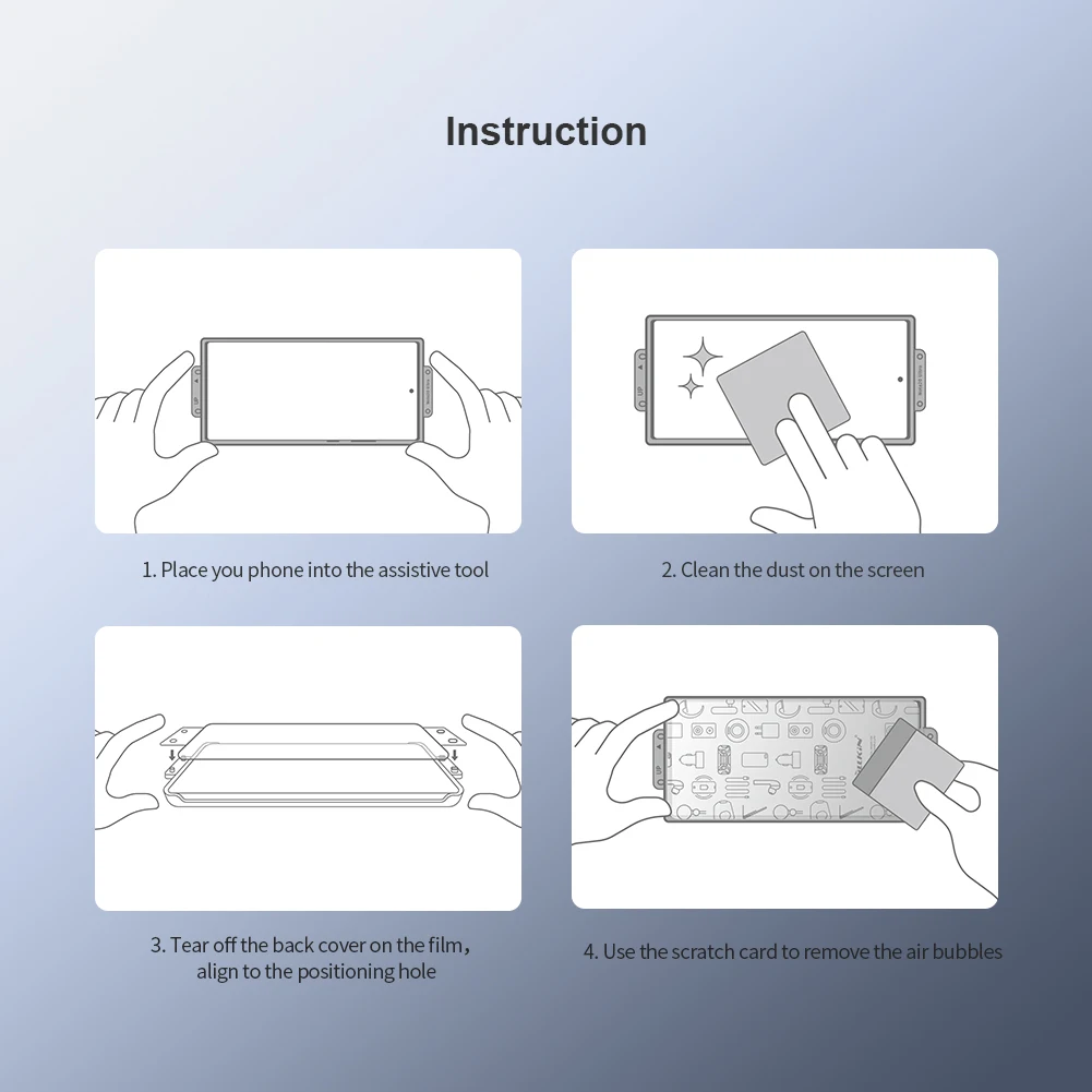 Per OnePlus 12 Film NILLKIN 2 pezzi proteggi schermo curvo resistente agli urti per OnePlus 12 pellicola morbida non proteggi schermo in vetro