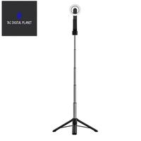 TELESIN 1 PCS Magnetic Selfie Stick Tripod Black With Remote For Cellphone For Iphone 14 13 12 Pro Max For HUAWEI XIAOMI SAMSUNG