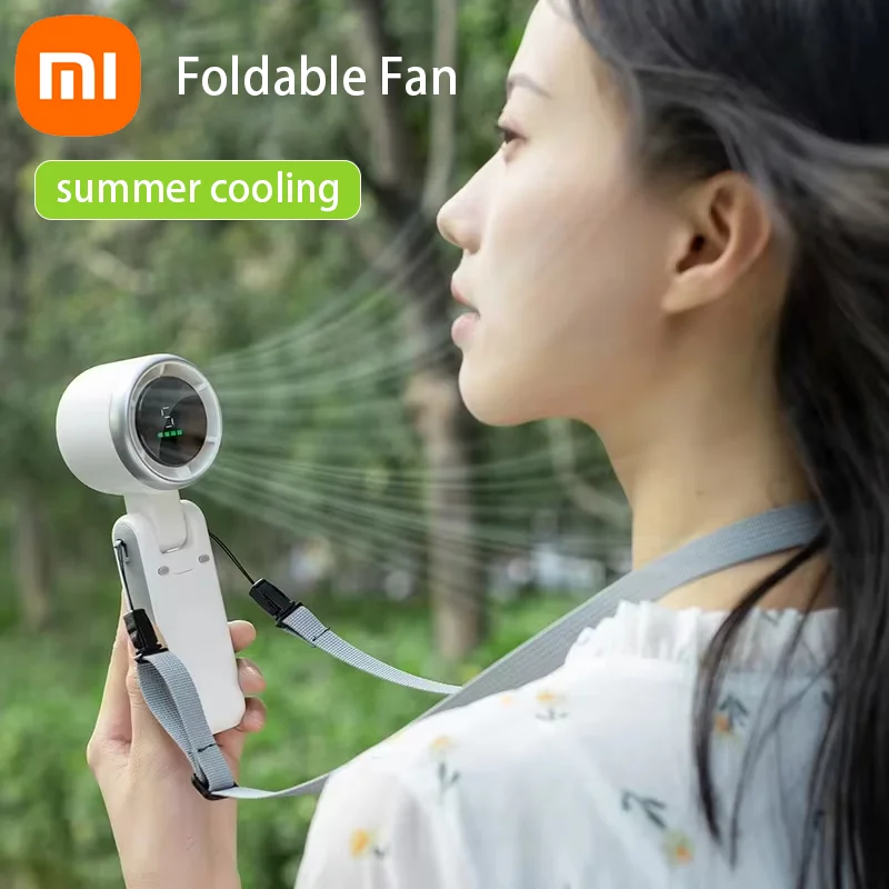 

Xiaomi Мини-турбинный вентилятор Портативный вентилятор Ручной USB-зарядка Настольный Кемпинг Альпинизм Портативный подвесной маленький вентилятор на шею
