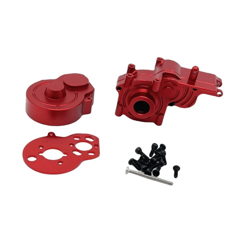 RC Auto Metall-Upgrade-Getriebegehäuse aus Aluminiumlegierung 6061, passend für WLtoys 244016 1/24 Ferngesteuertes Auto Ersatzteile