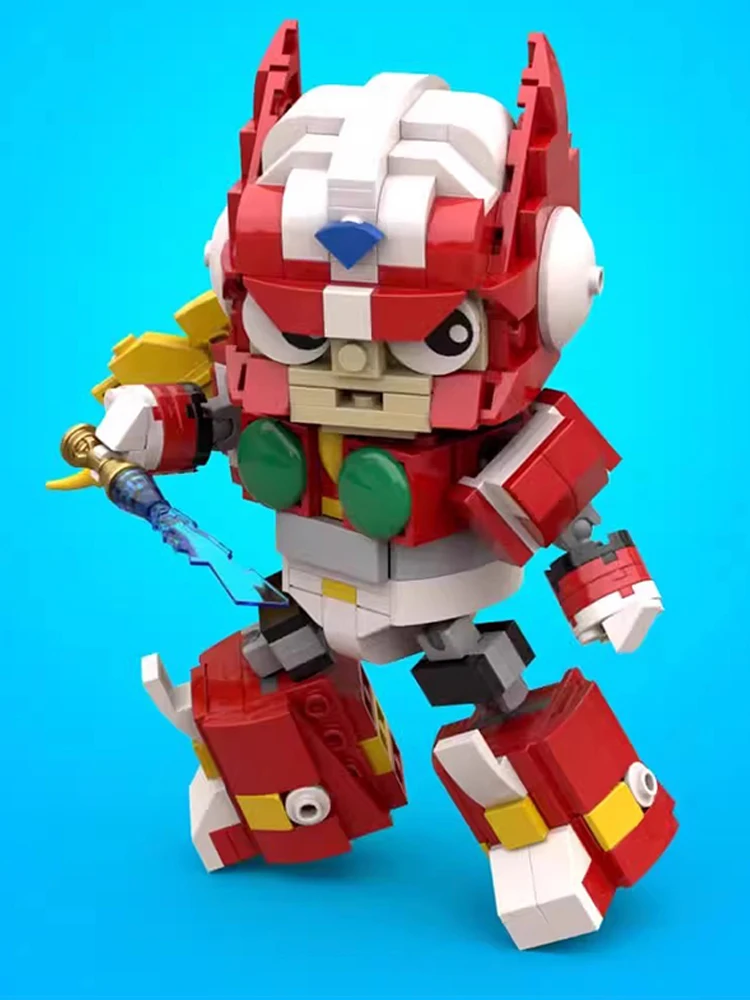 Anime Figur Bausteine Modell Rockman Null Action Figure 338 stücke Montieren Ziegel Spielzeug Für Kinder