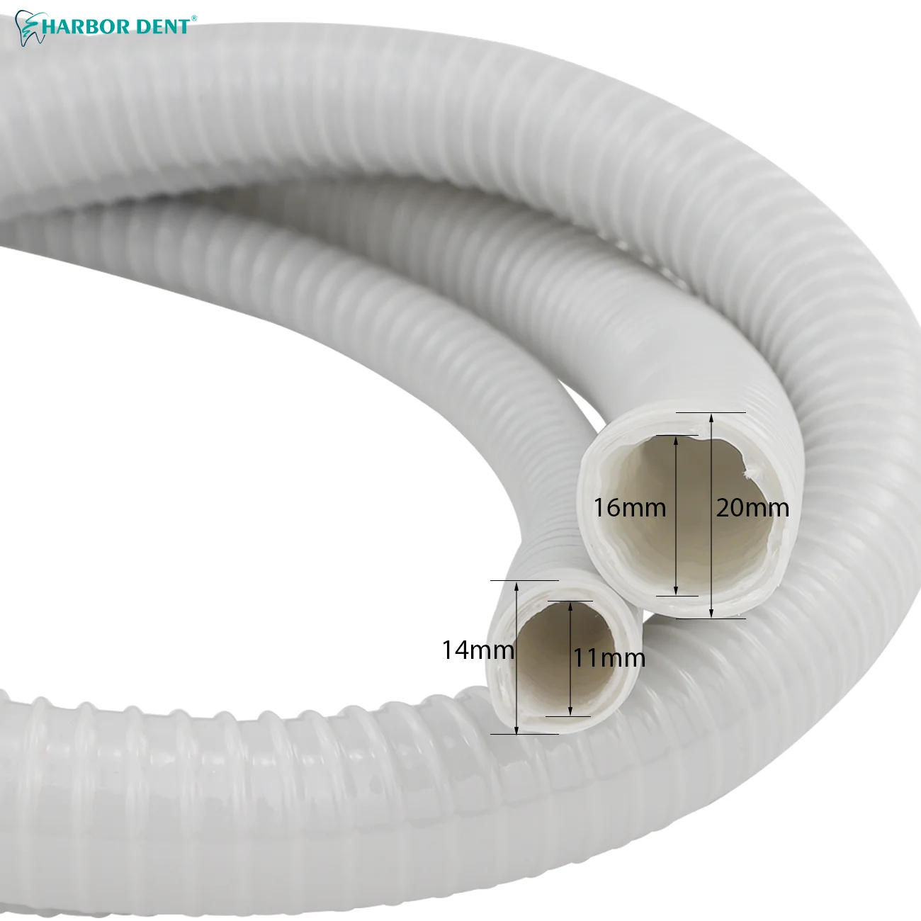 1meters  Dental Strong Weak Suction Tube Tubing Hose Pipes For Dentist Chair Unit Turbine Odontologia Dentistry Material