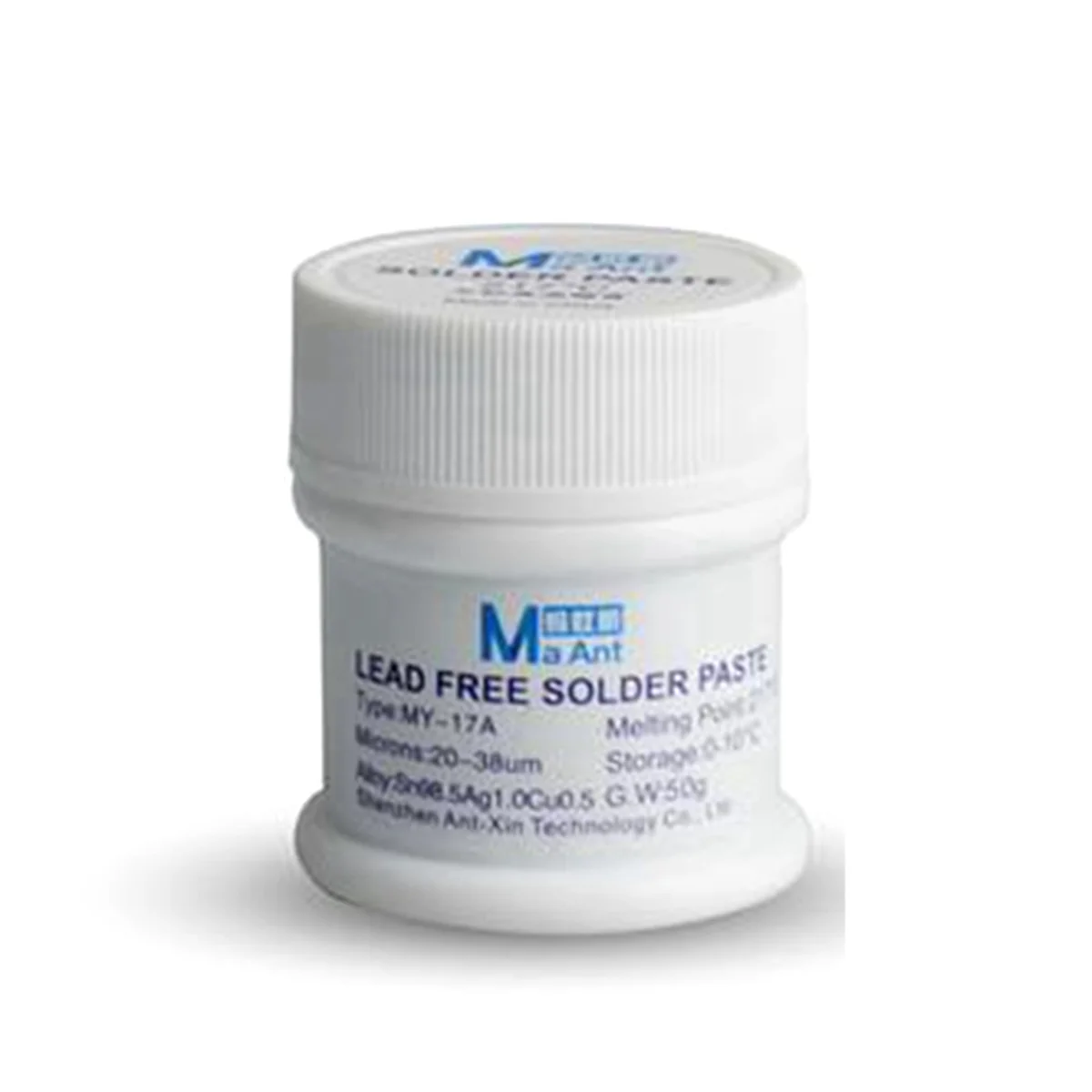 

MA ANT 217 Lead Free Solder Paste Welding Flux for Mobile Phone Microsoldering Repair Motherboard Repair Solder Tools