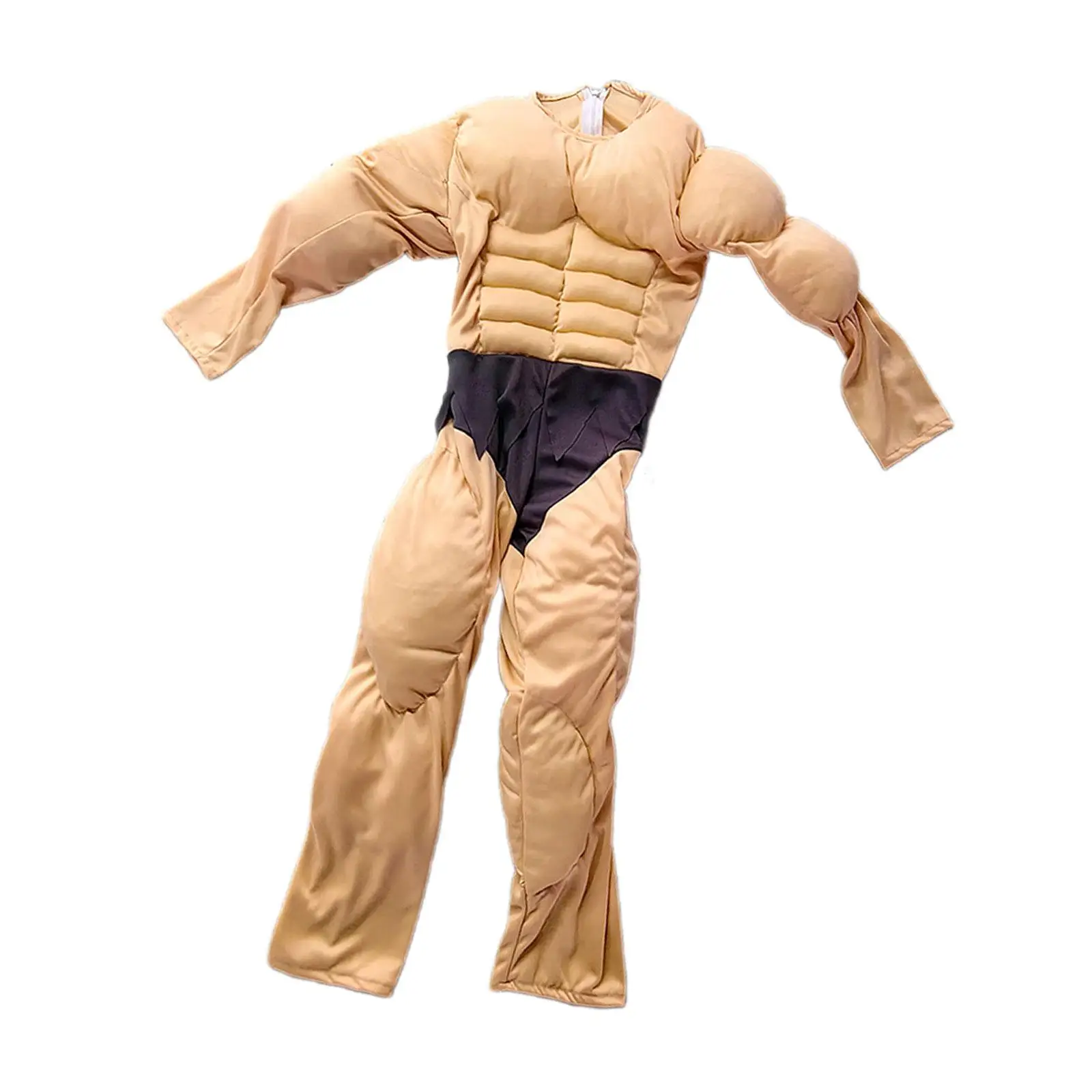 Traje muscular traje novidade corpo construtor roupas levantador de peso macacão bodysuit para cosplay carnaval vestir-se festa presente