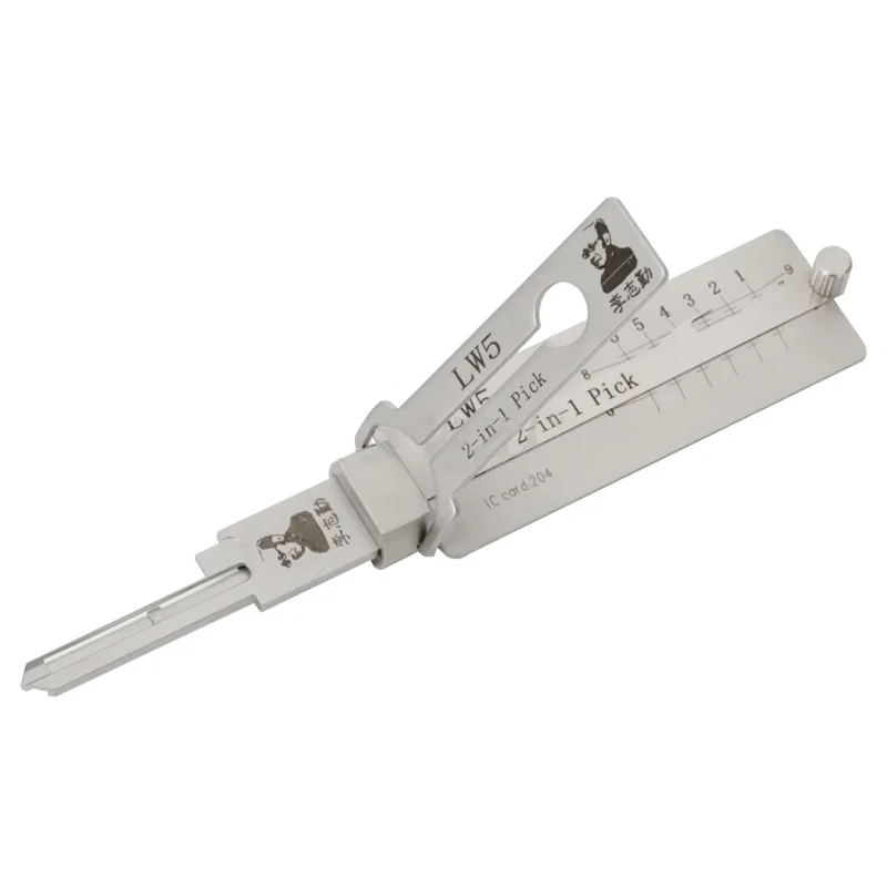 LW4 LW5 LISHI 2in1 für LOCKWOOD Schlossöffnungswerkzeug Decoder Profi-Werkzeug Schlosserwerkzeug – Detail 8