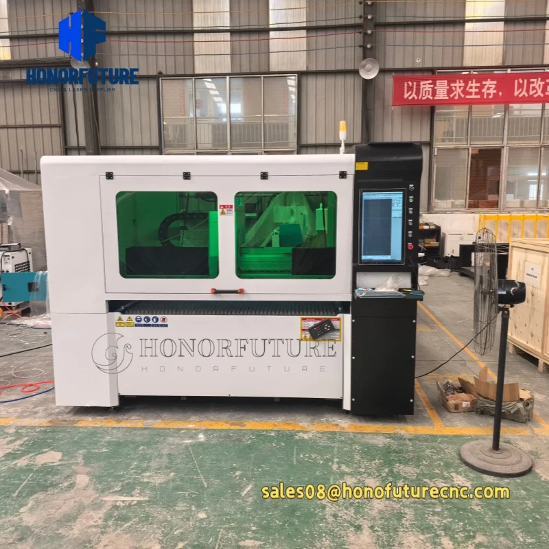 

CNC Fiber Laser Cutter 1.5/2/3kw Mini Size 1610 1390 Metal Cutter Fiber Optic Laser Cutting Machine for Steel Plate with Cover