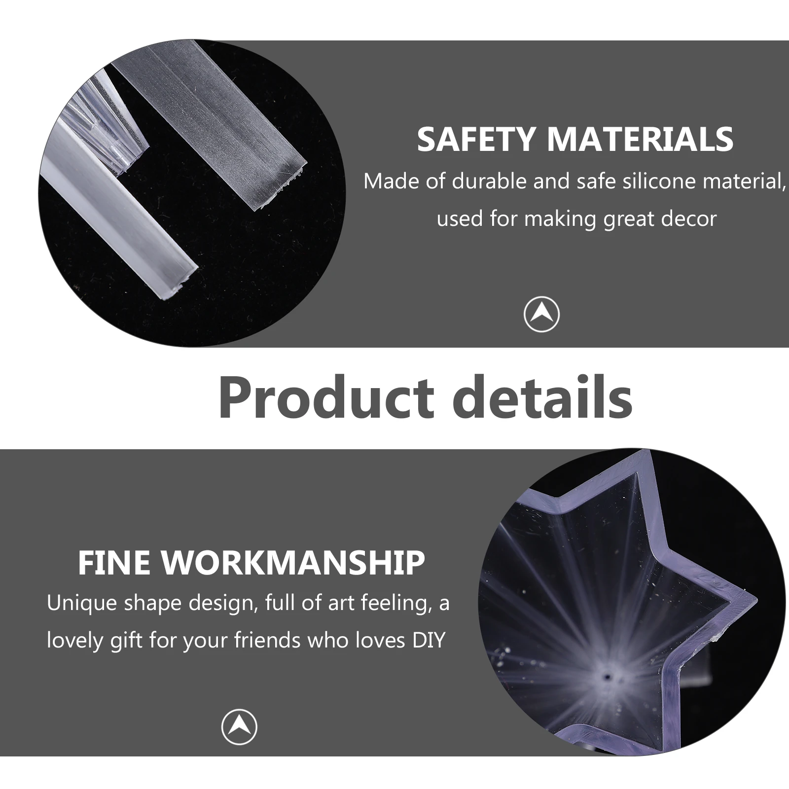 

1Pcs DIY Manual Mold Plastic Scented Handicrafts Easy Store Durable Durable Mold Plastic Candles Molds