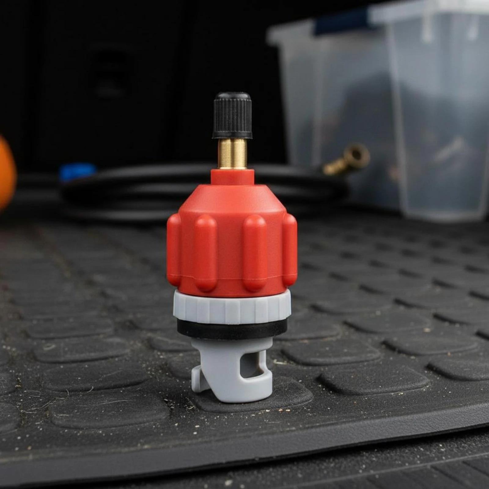 Picture 4: Air Connector Adapter Sturdy Construction Inflatable Boat Connector Converter Paddleboard Pump Adapter Labor-Saving Electric