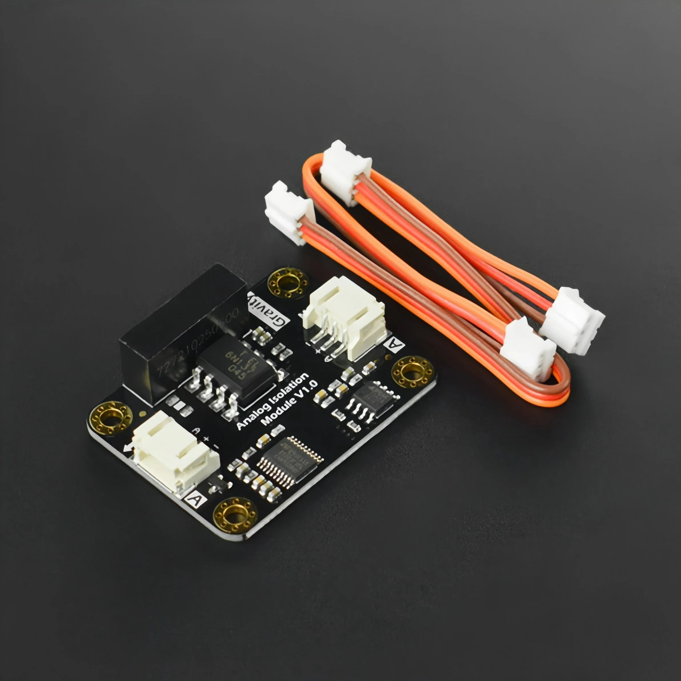 Analog Signal Isolation Module 5V 1:1 Transfer for Arduino 3‑Pin Sensors, Prevents Interference in Multi-Parameter Systems