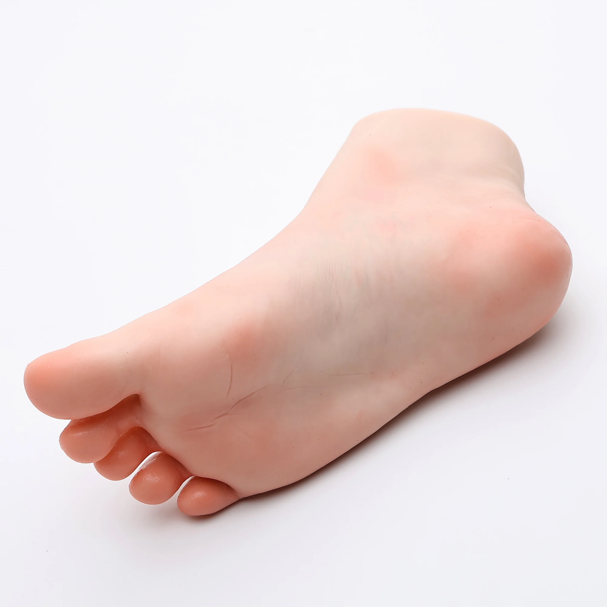 

Sexy Foot Model Adult Women's Shoes Socks Shooting Props Fetish Girl Simulation Vein Liquid Platinum Silicone Toes Aiji