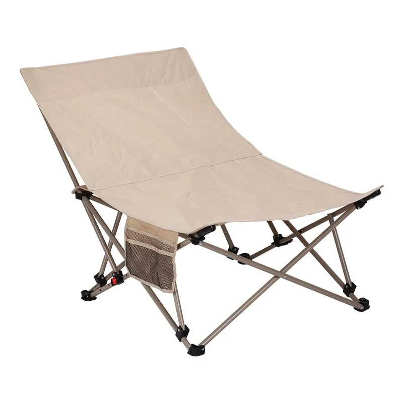 

Outdoor Adjustable Lounge Chair Camping Portable Folding Chair Multipurpose Indoor Office Backrest Folding Lounge Chair