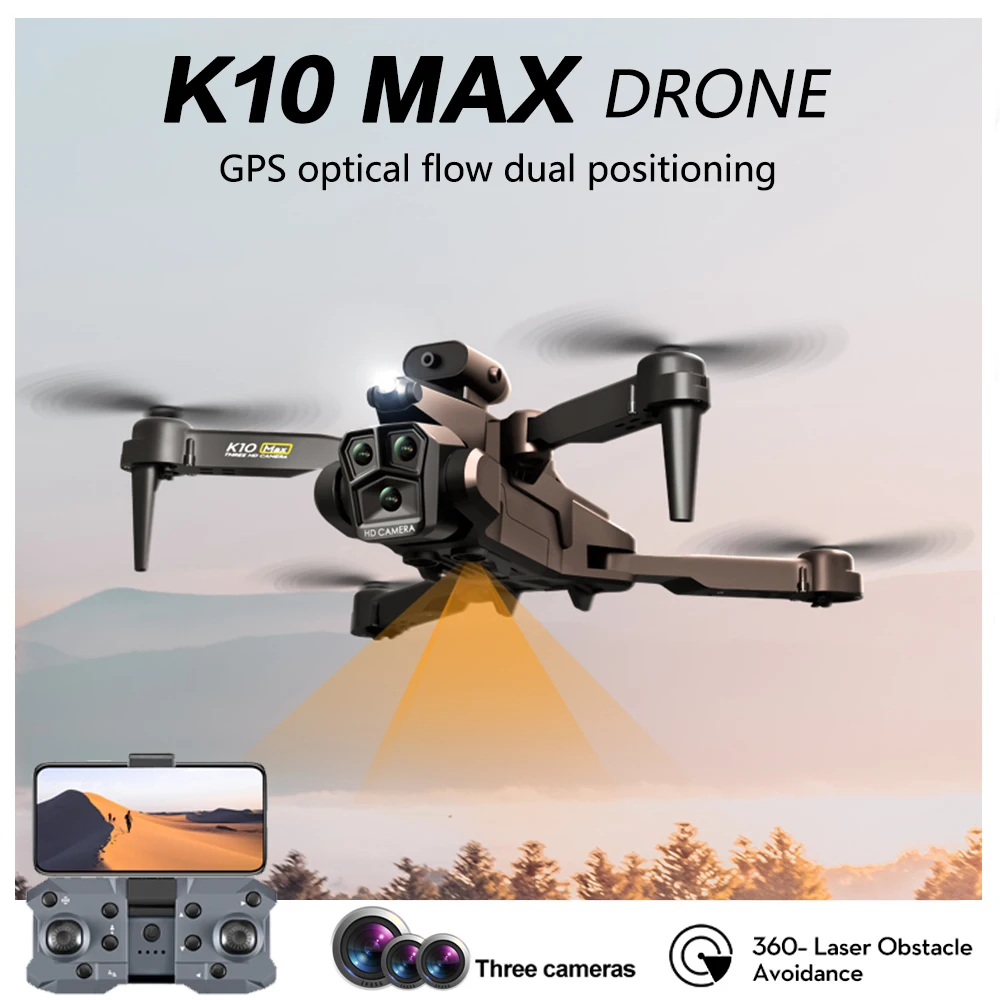 K10 Pro Max 드론: 4K 프로페셔널 항공 촬영을 위한 최적의 선택