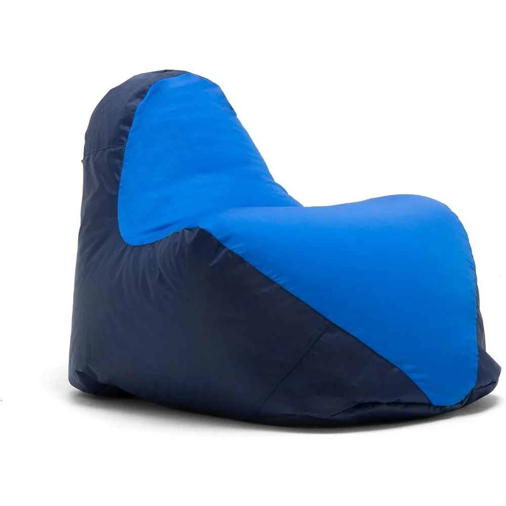 

Blue Navy Spandex Bean Bag Chair, Durable Polyester Nylon Blend, 2.5 Feet for Gaming and Movie Nights