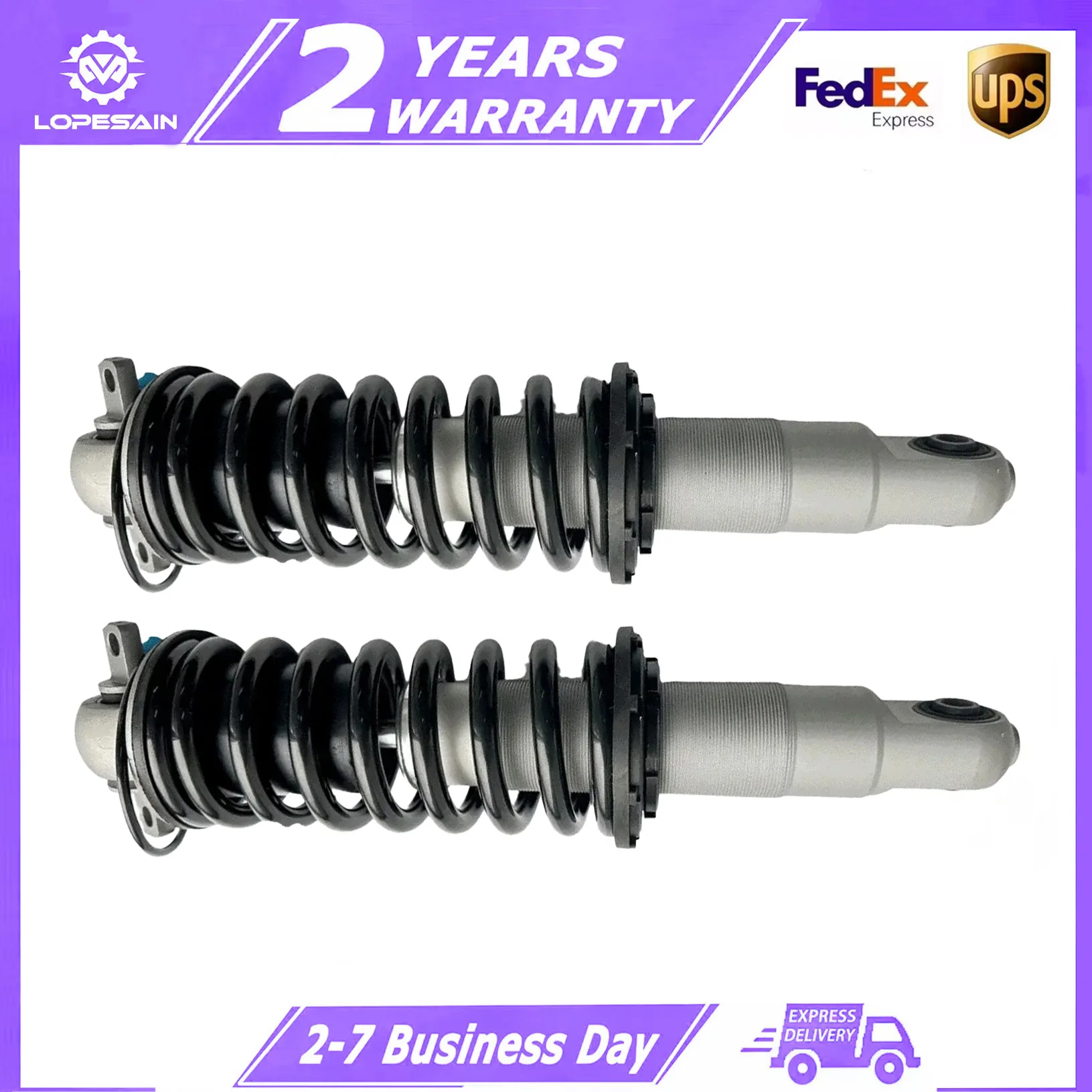 Pair For Front Shock Strut Assembly Magnetic For Ferrari F430 Spider 2005-2009 213396 235232