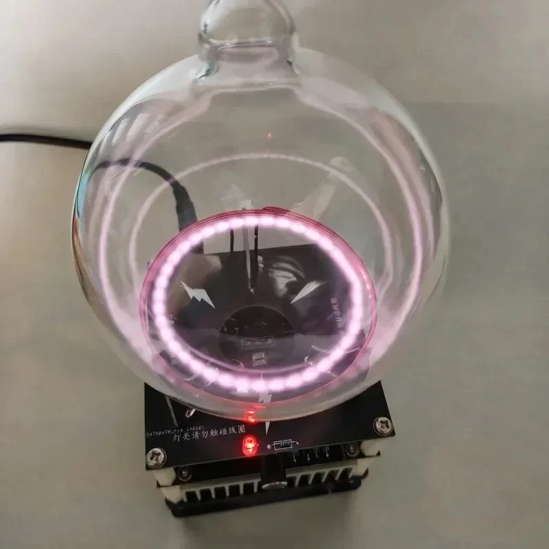 Ring Tesla Toroidal Plasma Ark Reactor Inert Gas Glowing Ion Sphere