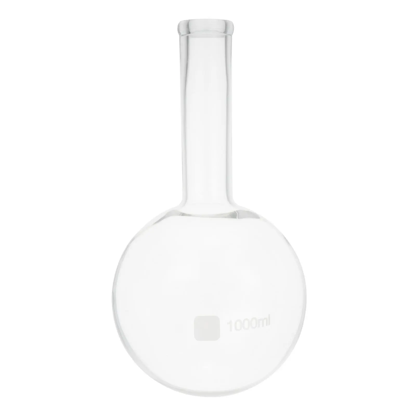 1pcs-round-bottom-flask-1000ml-high-neck-thin-mouth-glass-laboratory-boiling-experiment-transparent-science-flask