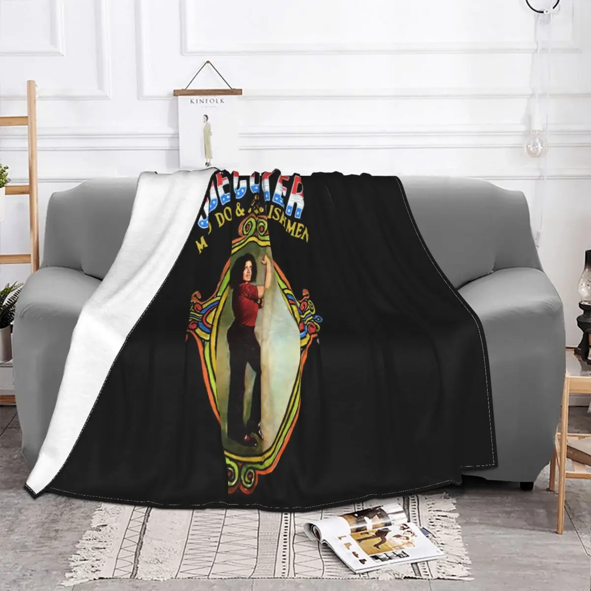 New Popular Joe Cocker Mad Dogs And Englishmen Album Mens Size S 3X Cheap Sale Throw Blanket