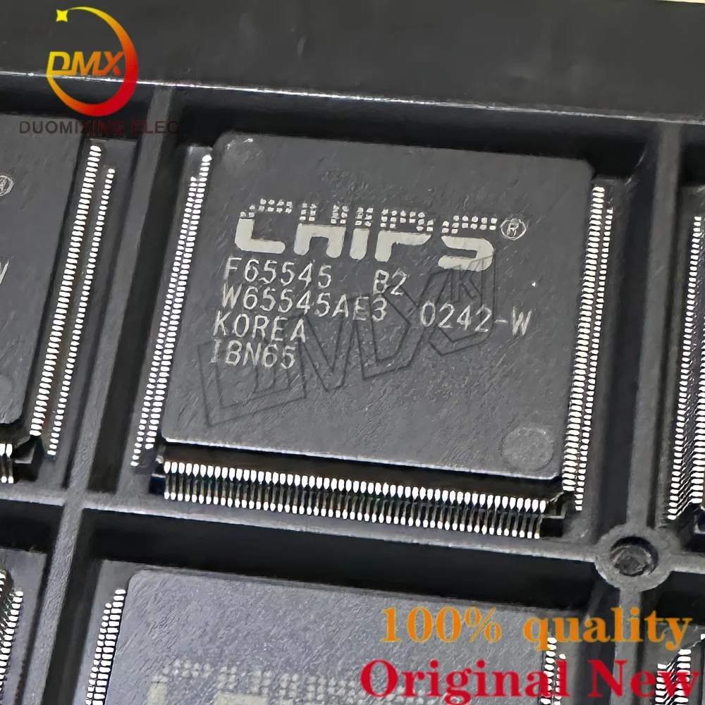 5PCS/LOT 100%Original F65545 B2 W65545AE3 QFP208 VGA controller IC chip integrated circuit
