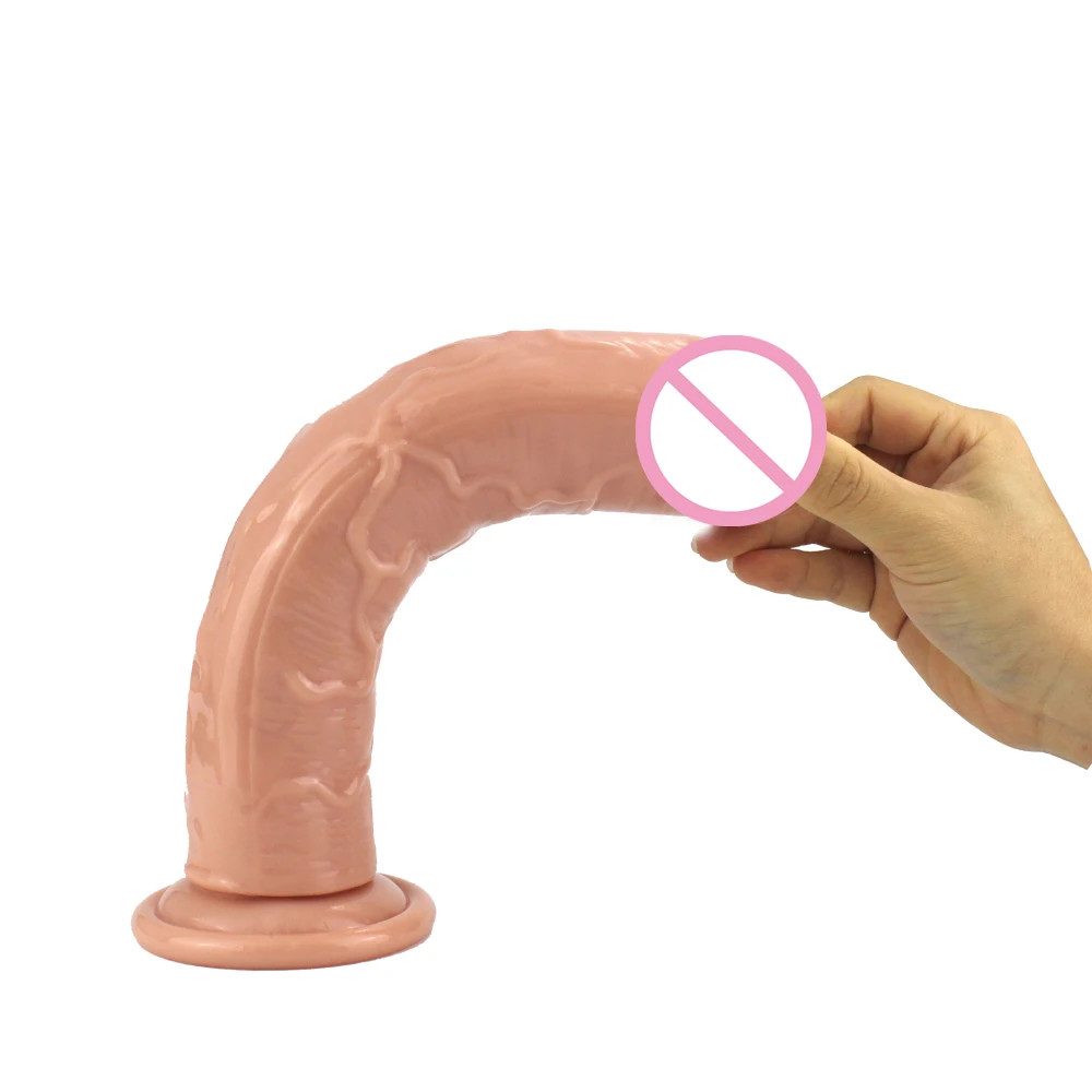 6 Size/ 5 Color Female Big Realistic Dildo with Suction Cup Penis Anal Butt Plug Sexy Products Sex Toys for Women Adults 18 Shop