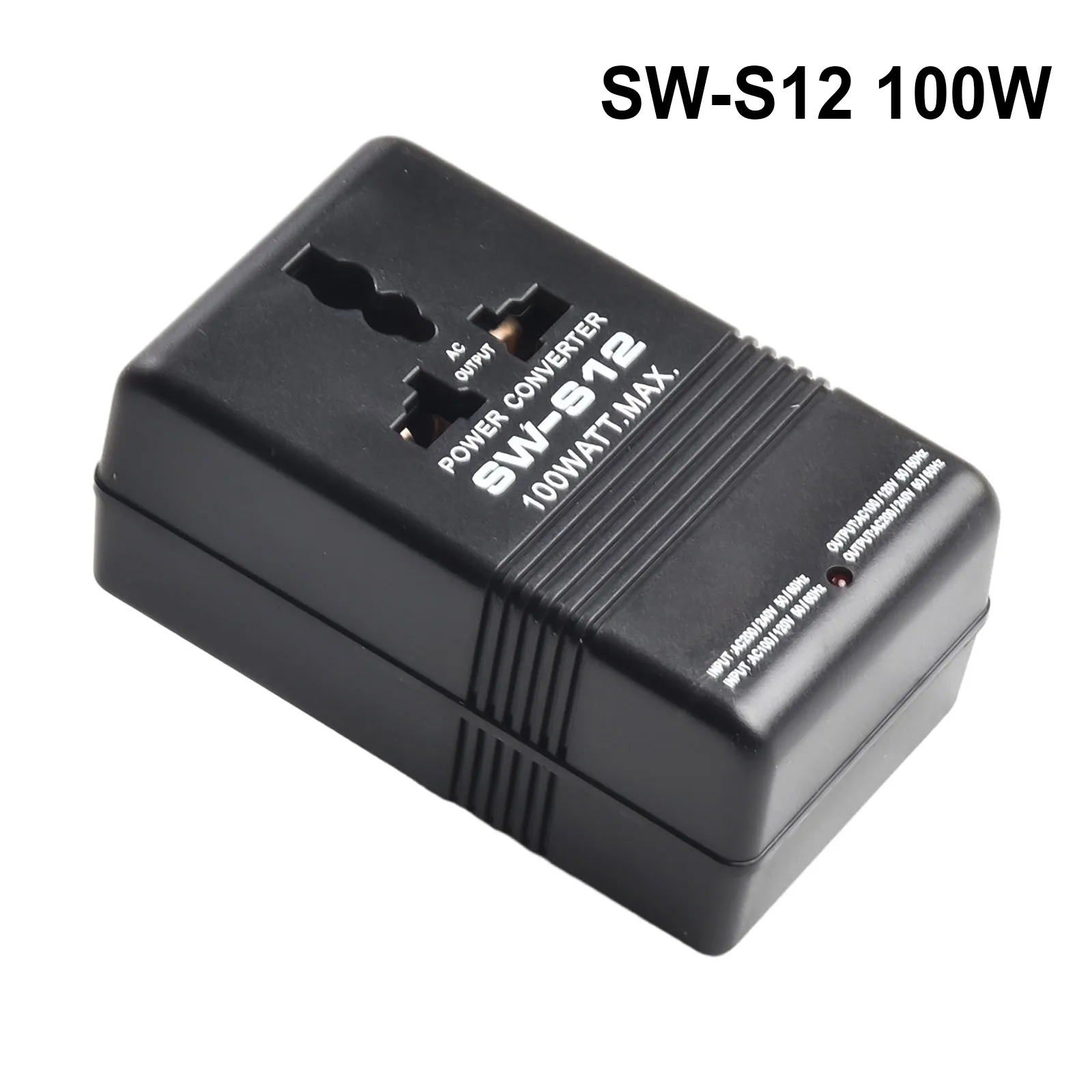 100W Voltage Converter 100V/120V To 200V/240V Travel Step-Up & Down Power Converter 70W 220V To 110V Step-down Transformer view 2