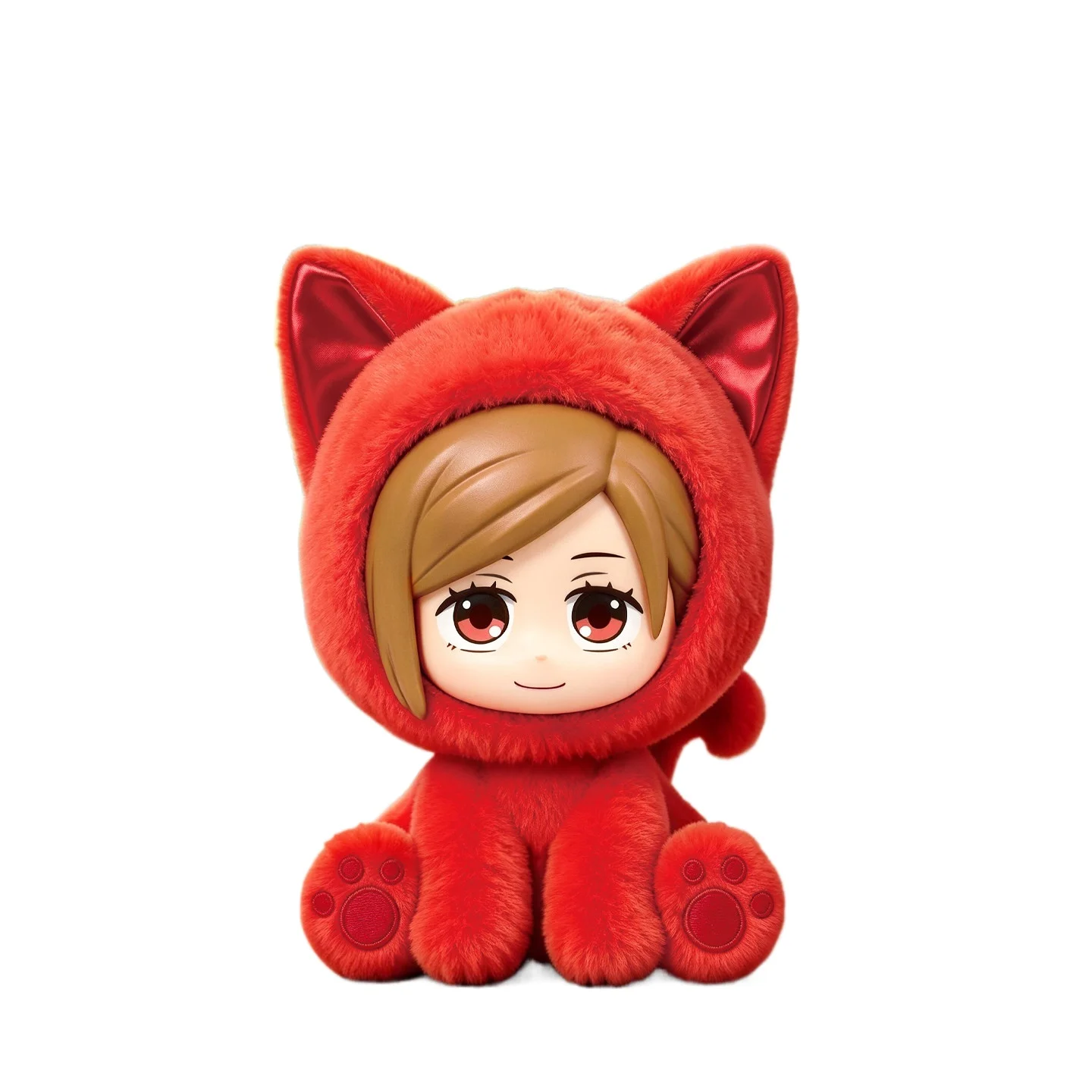 Neue Original EAKI Jujutsu Kaisen Katzen-Sitzparty-Serie Blindbox Anime-Charakterpuppen-Sammlung Feiertagsgeschenke Auf Lager