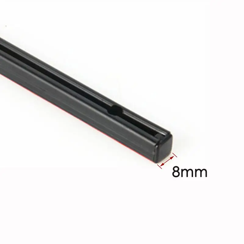 50cm 60cm 70cm Aluminum Plastic rails for Car Window Curtians  (No curtains)