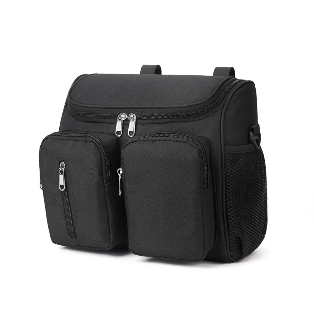 

Waterproof Mommy Shoulder Bag Multi-Pocket Oxford Cloth Stroller Storage Hanging Bag Large Capacity Multifunctional
