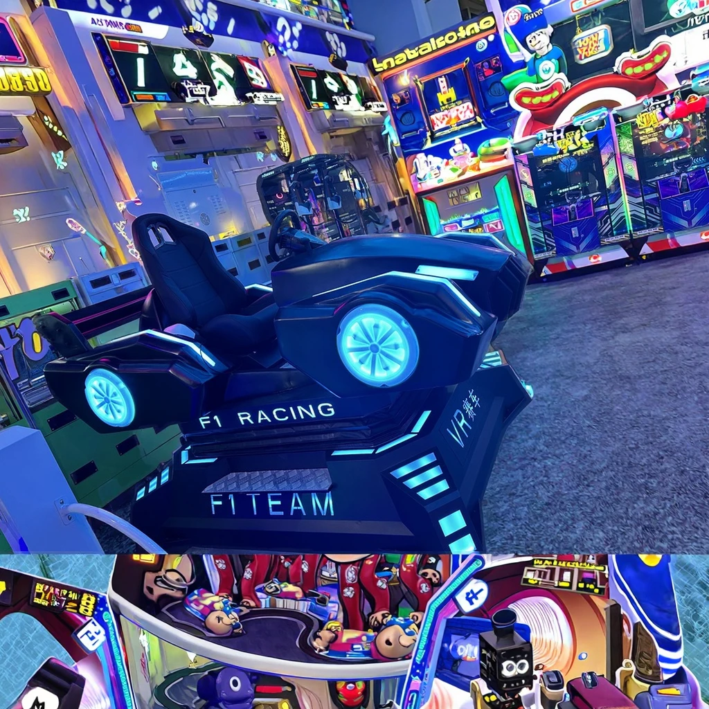 Factory Direct Custom VR Game Machine Commercial Virtual Reality Arcade Equipment Amusement Park Mini Vending Machine Metal