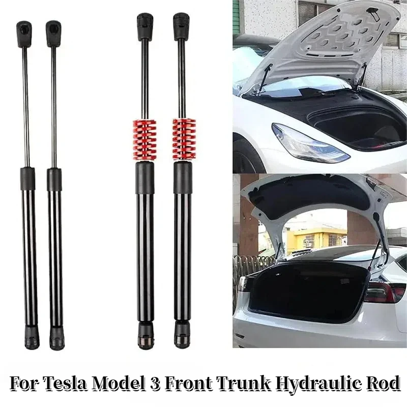 

For Tesla Model 3 2017-2020 Front Rear Tail Gate Tailgate Boot Gas Shock Strut Damper Lift Support Hydraulic Rod Car Accessories