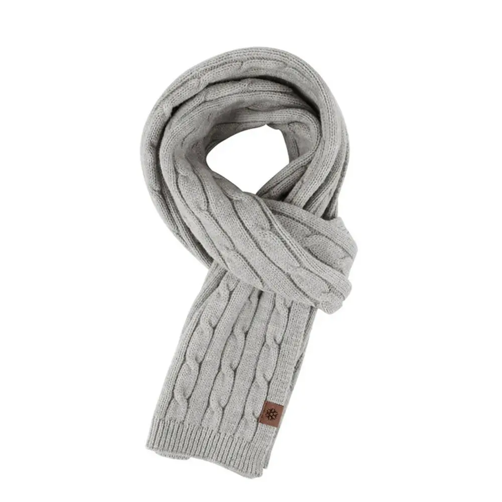 العصرية 3 في 1 قبعة صغيرة وشاح قفازات مجموعة الدافئة لينة طويلة وشاح متماسكة عادية لمس قفازات للطقس البارد #1