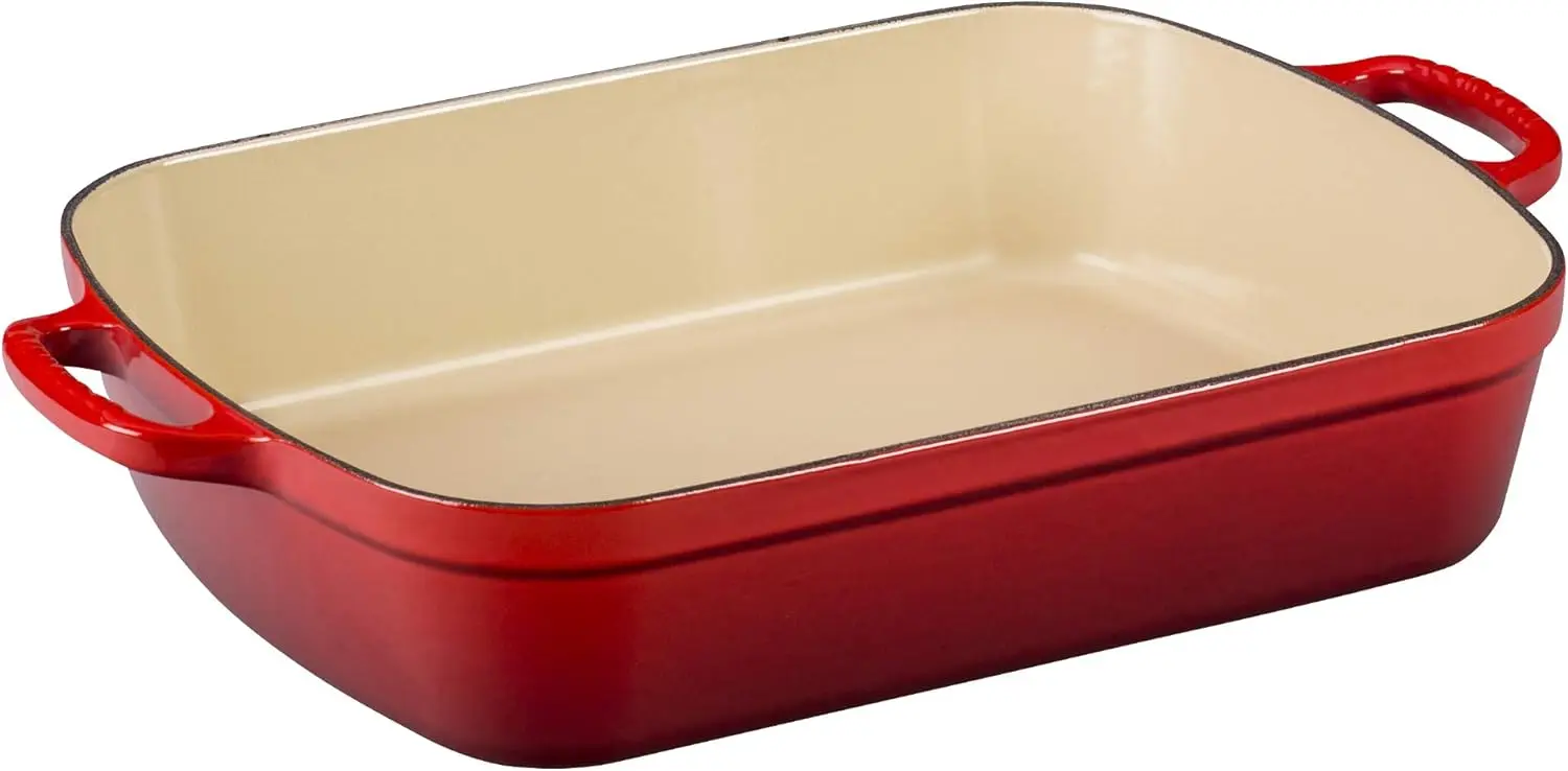 Enameled Cast Iron Signature Rectangular Roaster, 7 qt. (12.8