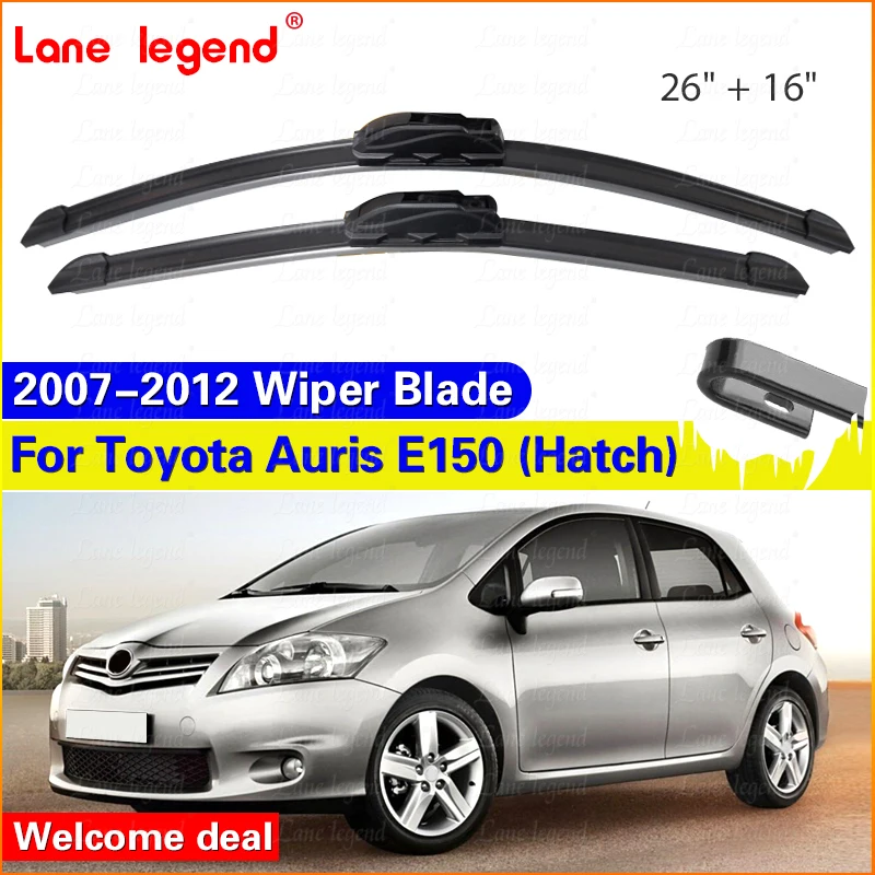 For Toyota Auris E150 Hatchback 2007-2012 Accessories Car Windscreen Wiper Blade Wipers for Car Front Wiper 2008 2009 2010 2011