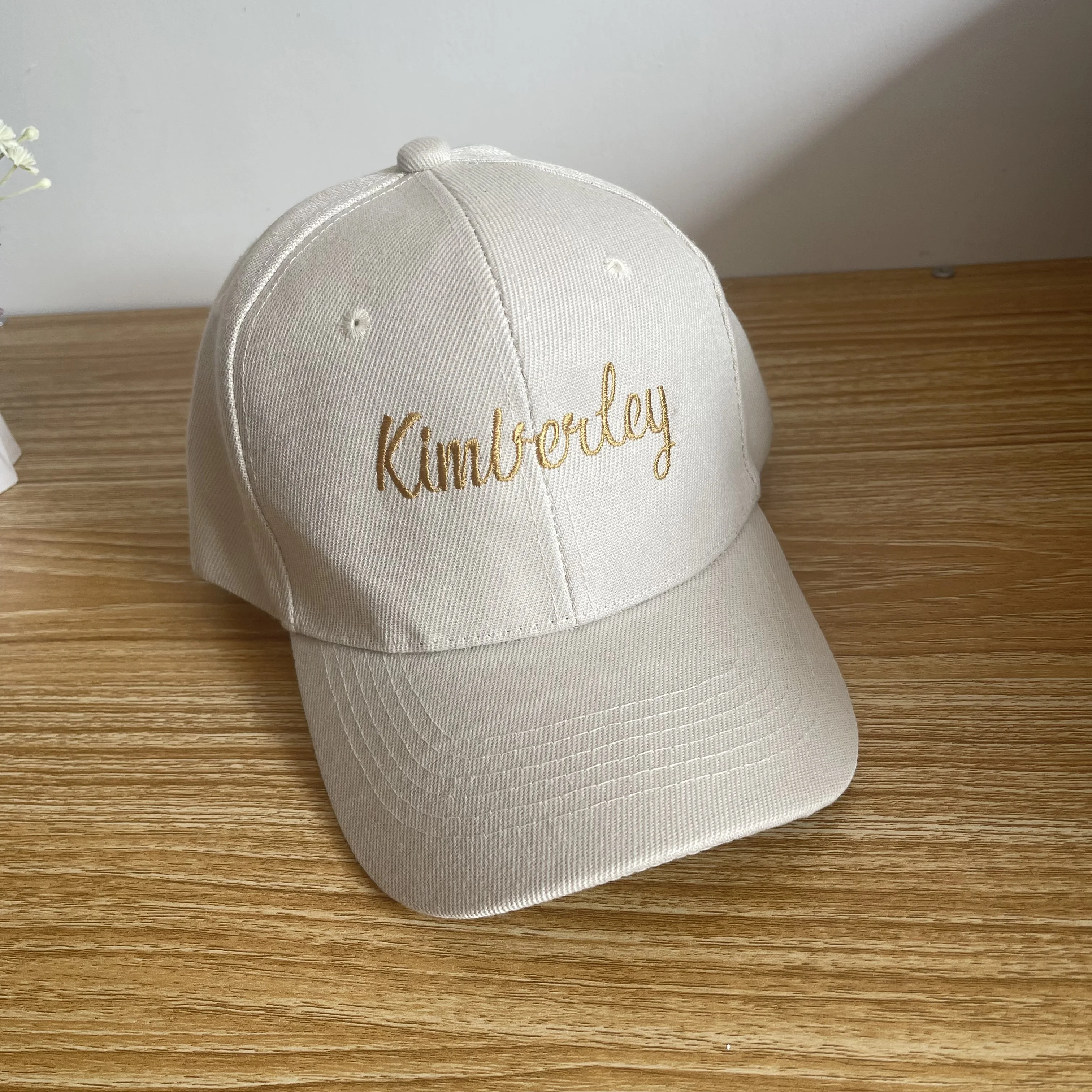 

Summer Adult Women's Men's Customized Name Sports Hat Embroidered Your Name Outdoor Baseball Cap Personalized Hip Hot Hats