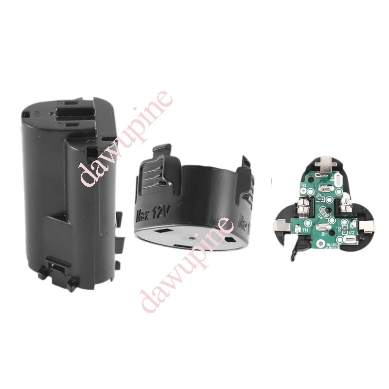 

BL1013 аккумулятор для электрической дрели, пластиковый корпус, печатная плата для Makita, 12 В, 10,8 В, литиевая батарея BL1014 194550 -6 194551 -4