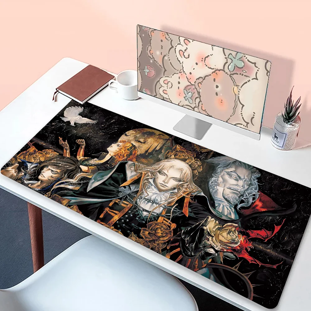 

C-Castlevanias Rubber Mouse Pad HD Printing Advanced Texture PC gamer Computer Mousepad Anime Play Desk Keyboard Soft Mat custom