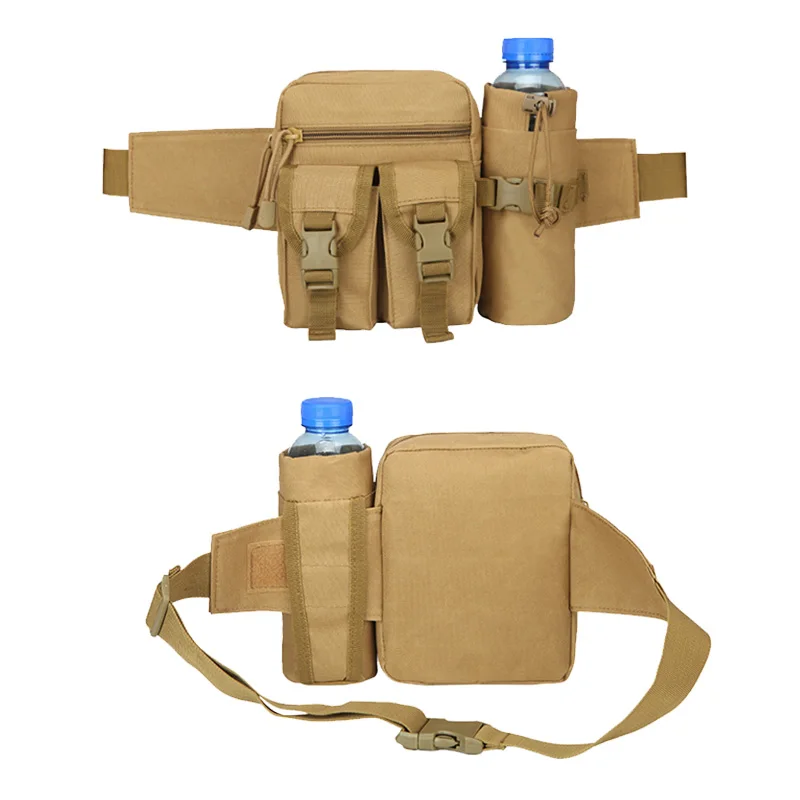 Multifunctional Waterproof Drop Leg Belt Bags Portable Shoulder Molle Thigh Waist Fanny Pack Pouch for Outdoor Hiking Motorcycle