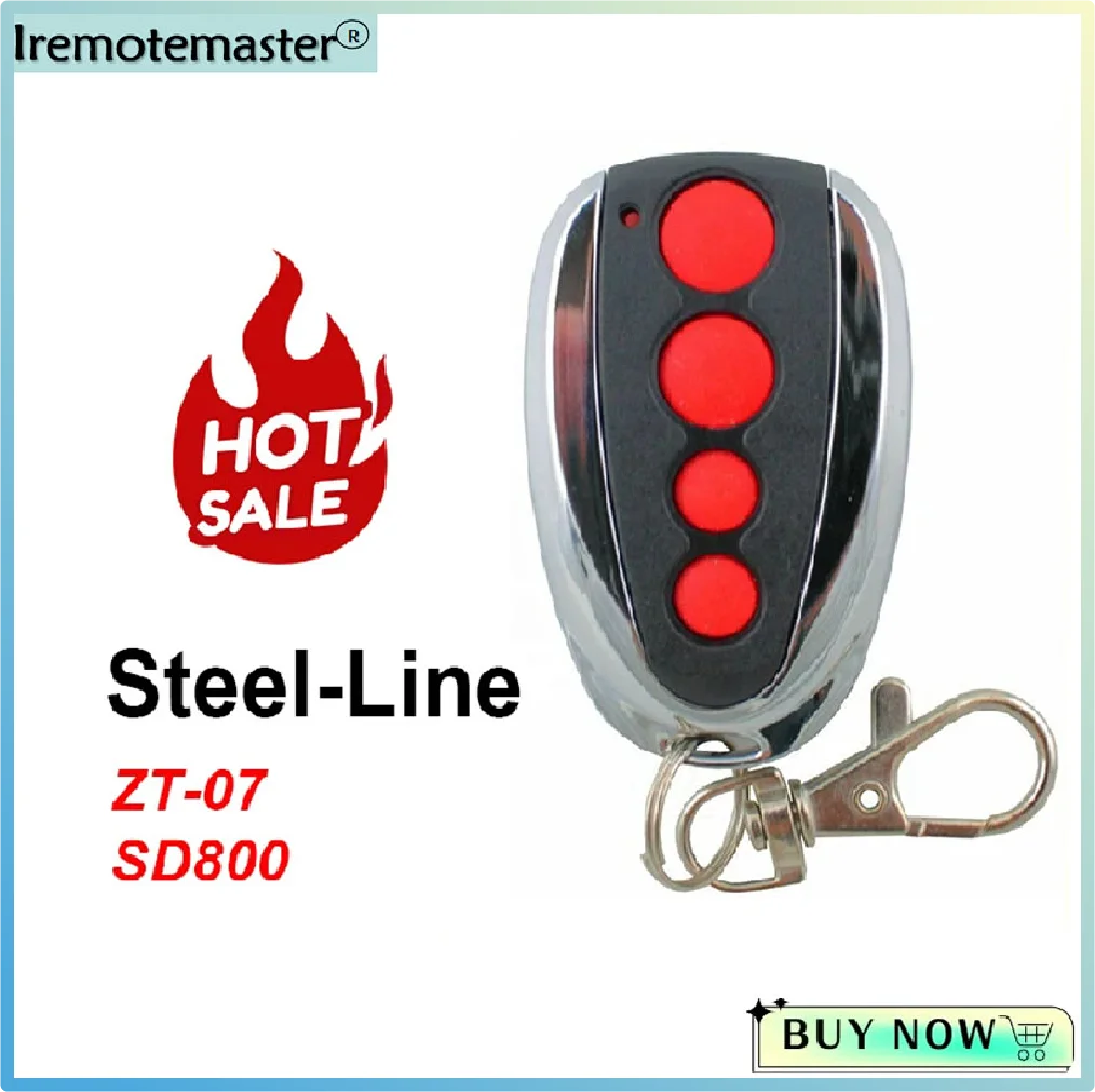 

For Compatible Steel-line ZT-07 433.92Mhz Garage Door Remote SD800 Opener Transmit