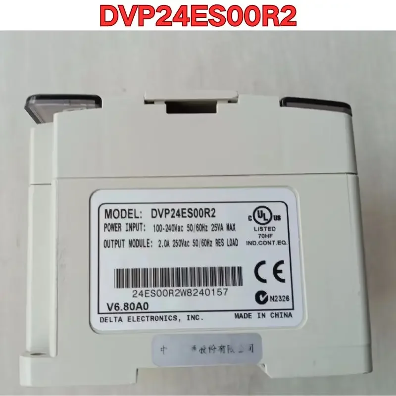 Second-hand PLC module DVP24ES00R2 function test is normal