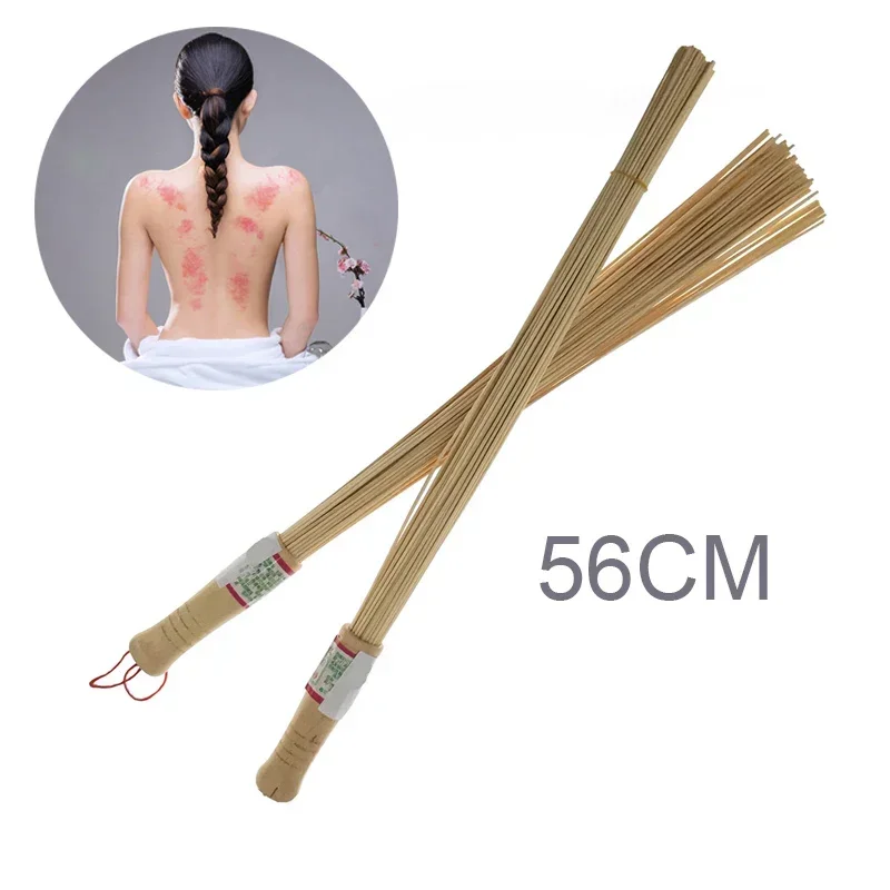 1pc Natural Bamboo Pat Fitness Sticks Massage Relaxation Masseur Hammer Stick Sticks Fitness Pat Environmental Wooden Handle