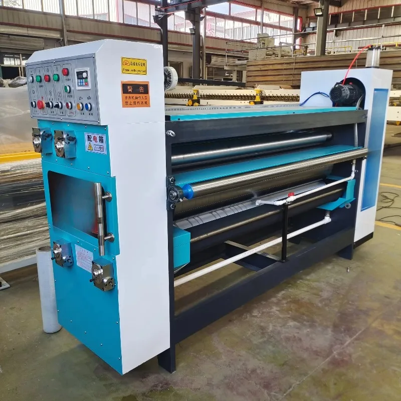 Compact Industrial-Grade Carton Auto-feeding Corrugated Box Printing Machine Paper Bag Printing Machine PLC-Controlled