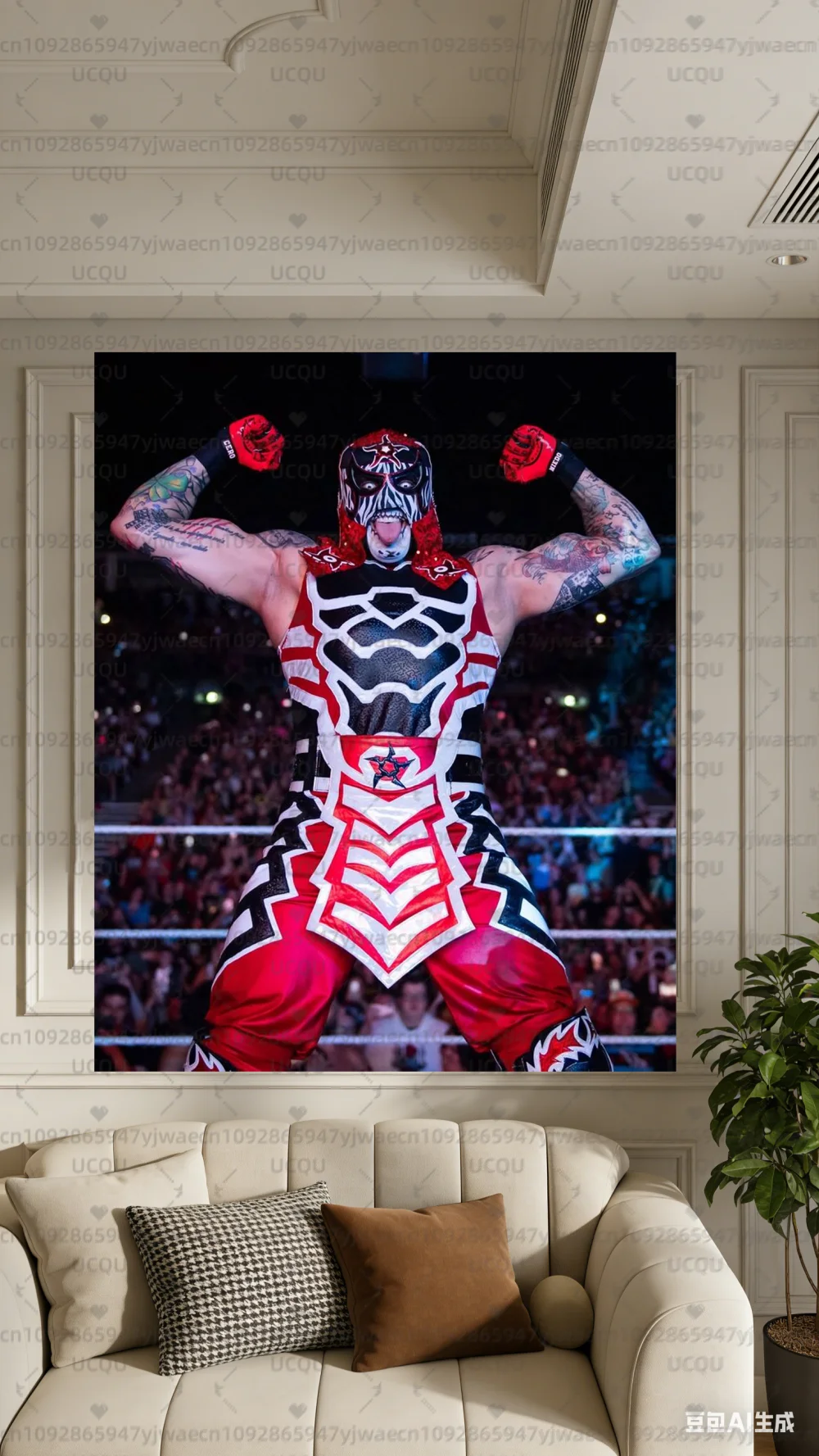 

Гобелен с пента, плакаты, настенный гобелен для украшения спальни, эстетические таписы, флаг, фанаты борьбы, боксерский флаг