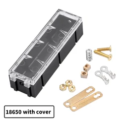 18650 Splicable Battery Slot DIY 18650 Battery Case 18650 21700 20700 Holder High-Current Copper Pillar Lithium Battery Box