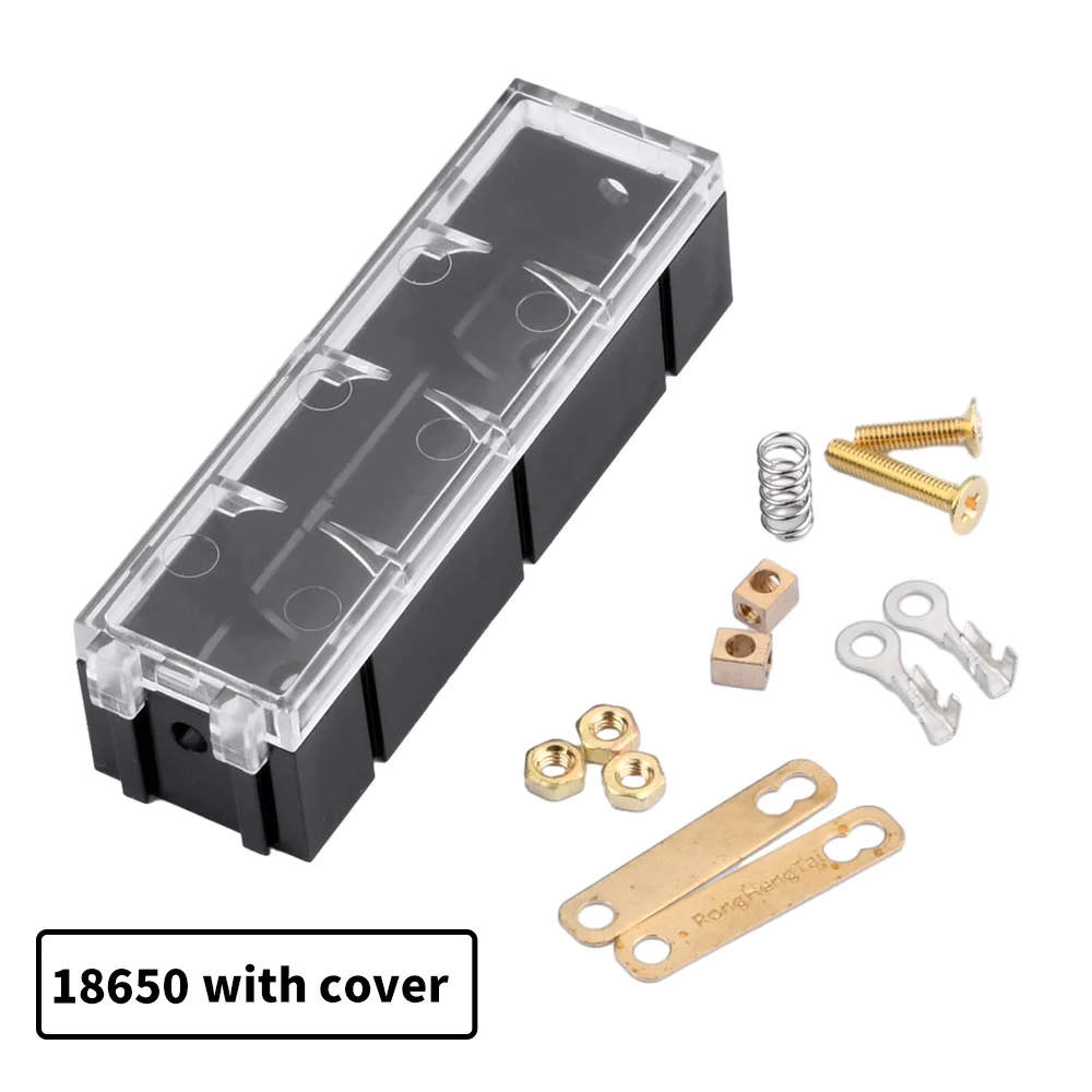 18650 Splicable Battery Slot DIY 18650 Battery Case 18650 21700 20700 Holder High-Current Copper Pillar Lithium Battery Box