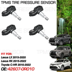 433MHz For Toyota C-HR CHR C HR 2016-2022 Lexus LX 570 2015-2020 Lexus RX 350 450h 2015-2022 Tire Pressure Monitor 42607-26010